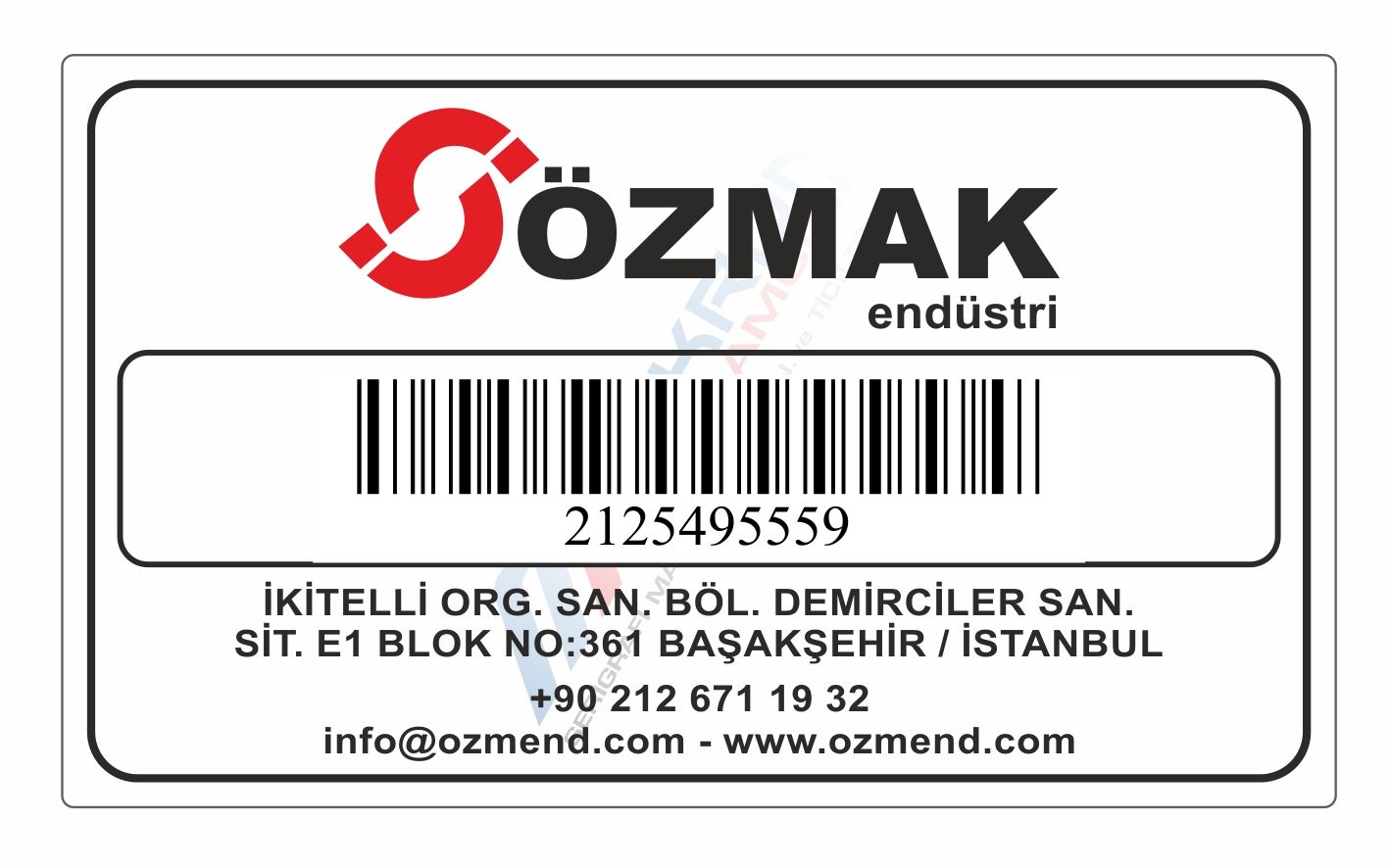BARKOD ETİKETLERİ